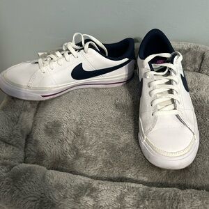 Nike kids court legacy blue/violet